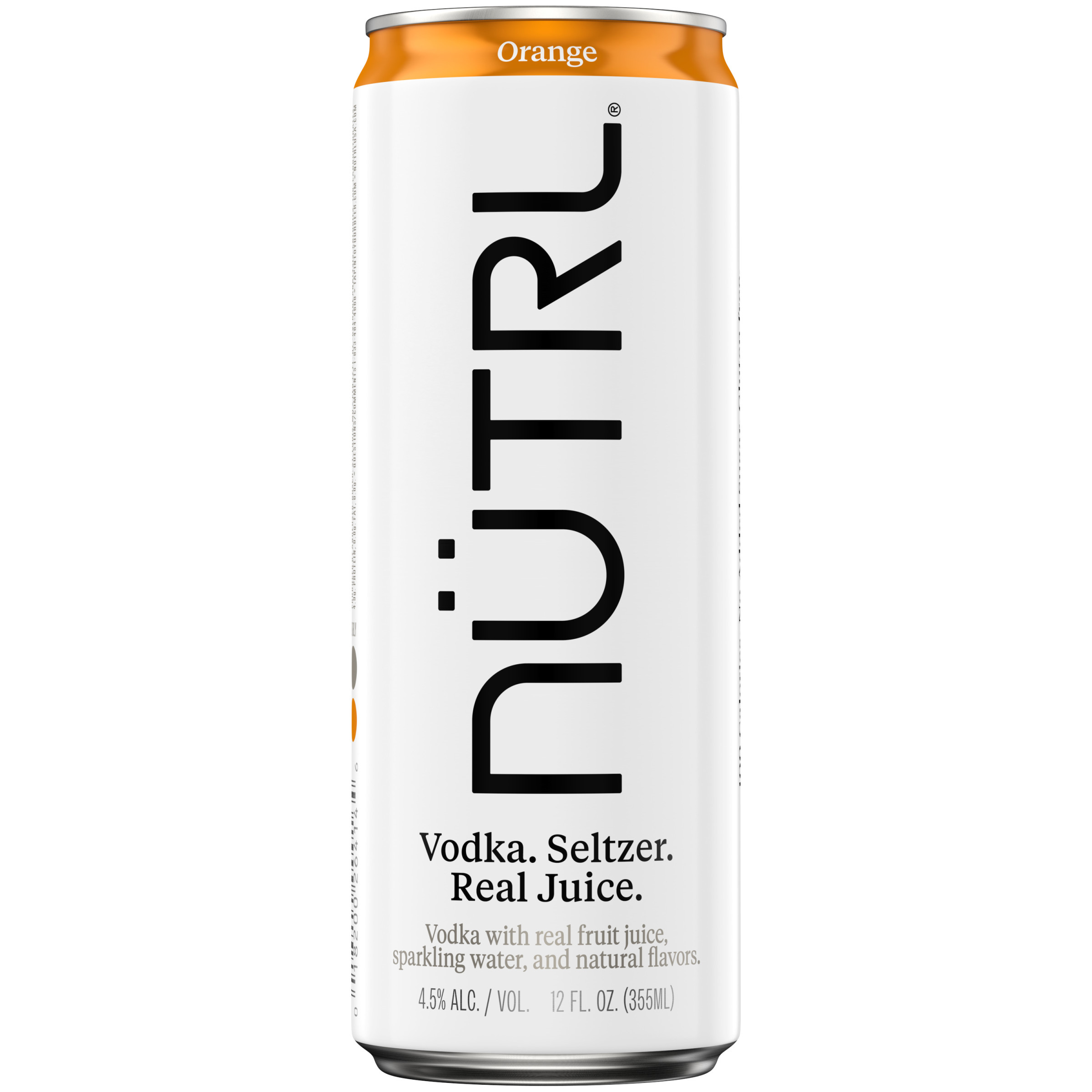 Nutrl Vodka Seltzer Orange 12 fl oz Single Can