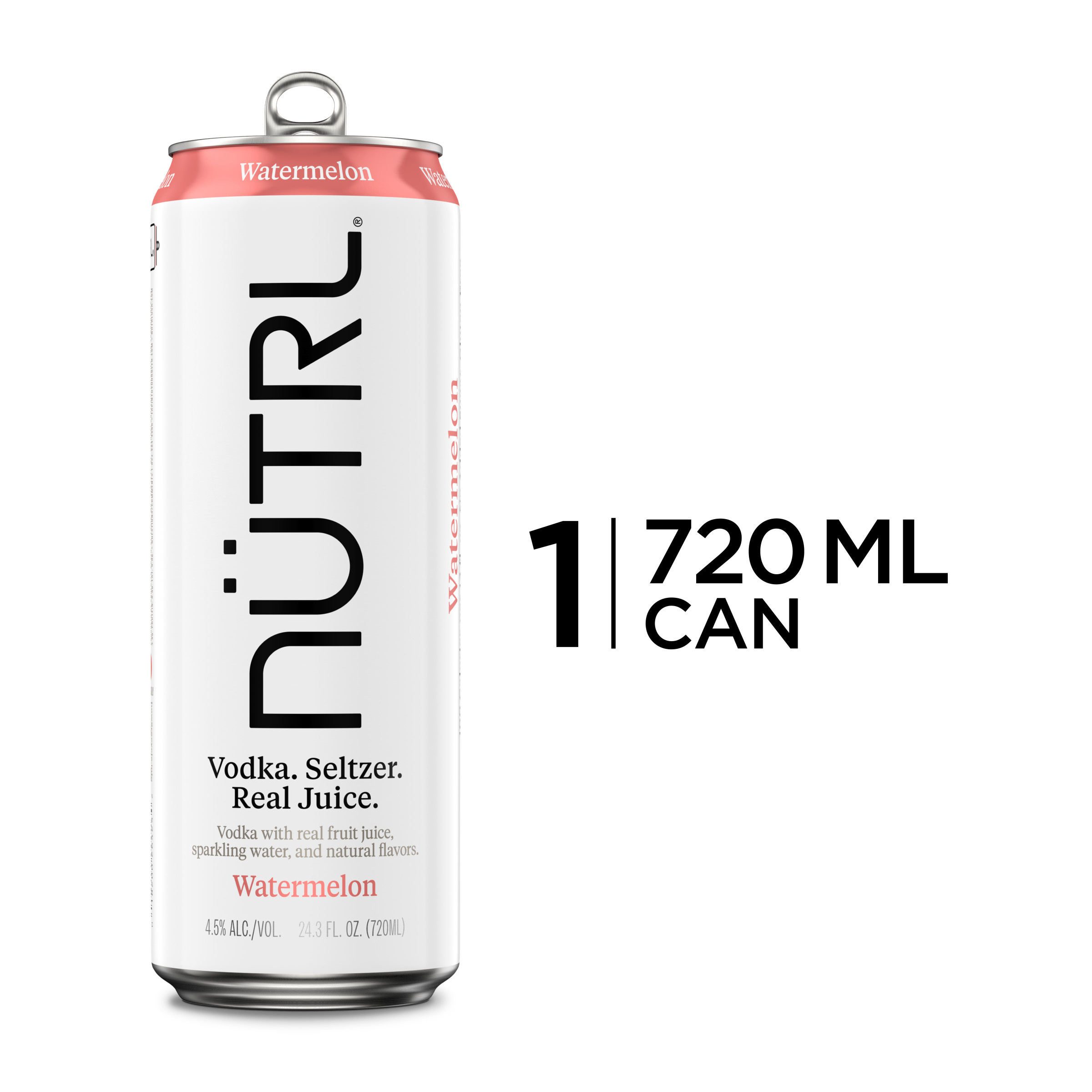 Nutrl Watermelon Vodka Seltzer 720 ml