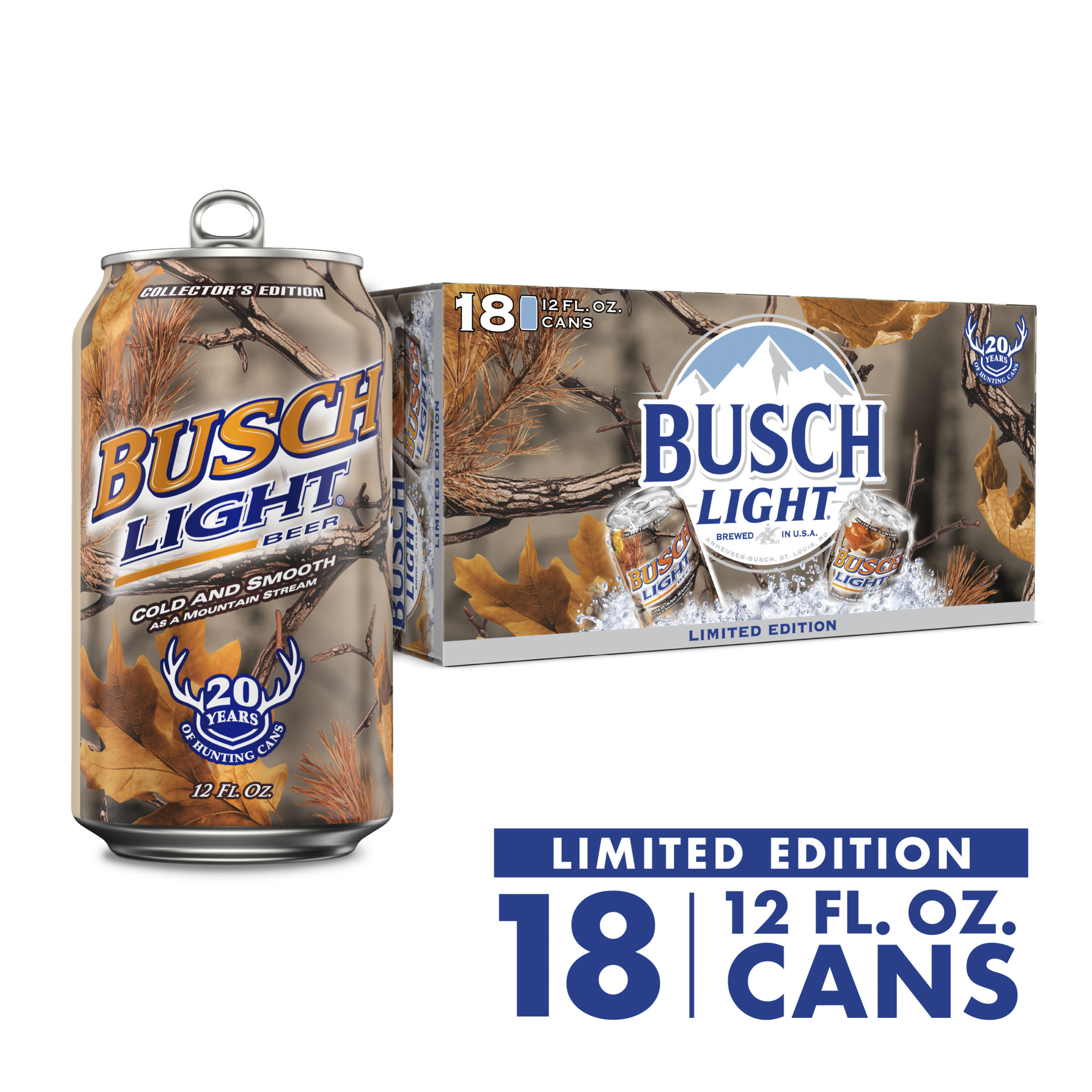 Busch Light American Lager Beer Can, 18 pack, 12 fl oz Cans