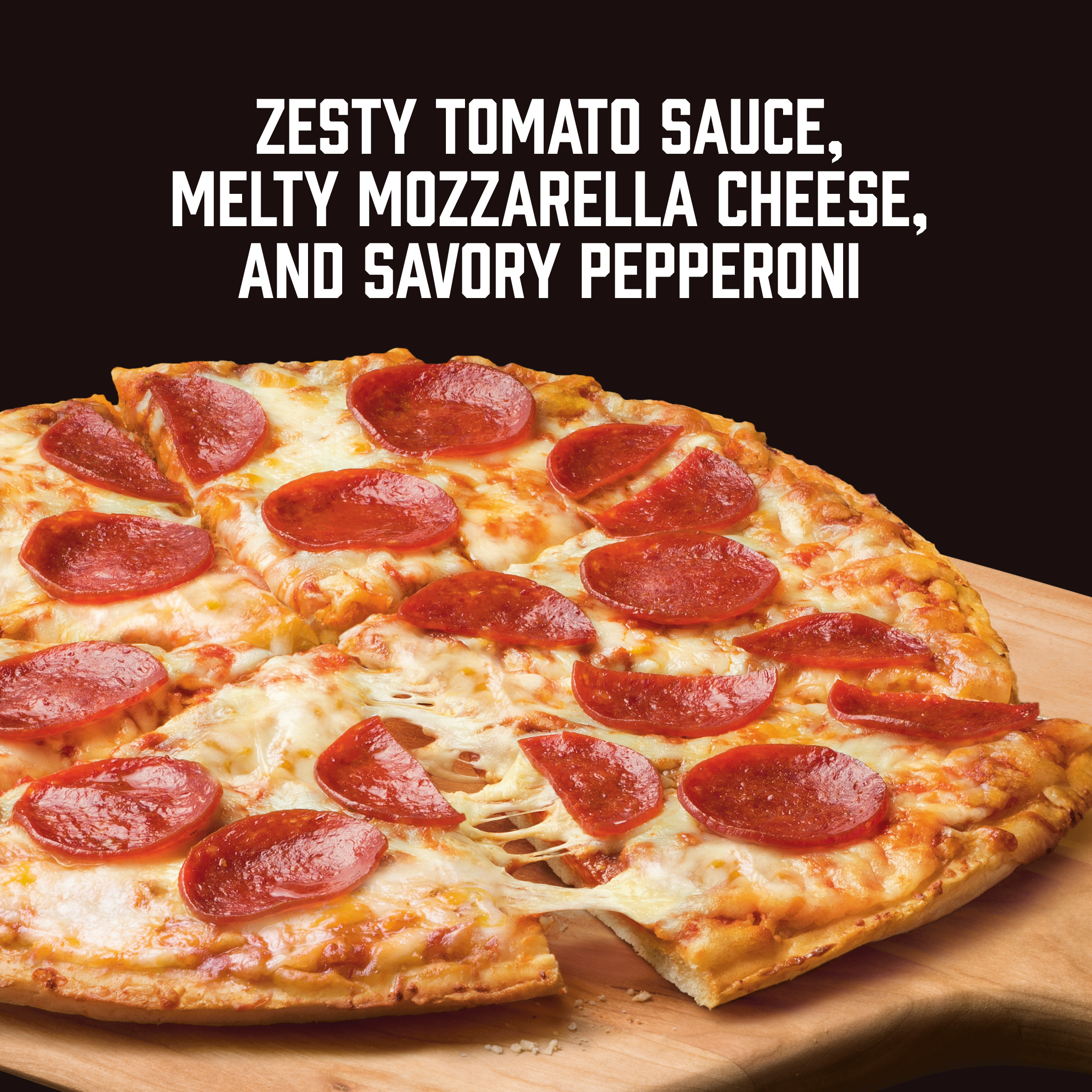 Buy Red Baron Pepperoni Classic Crust Frozen Pizza Online from 7