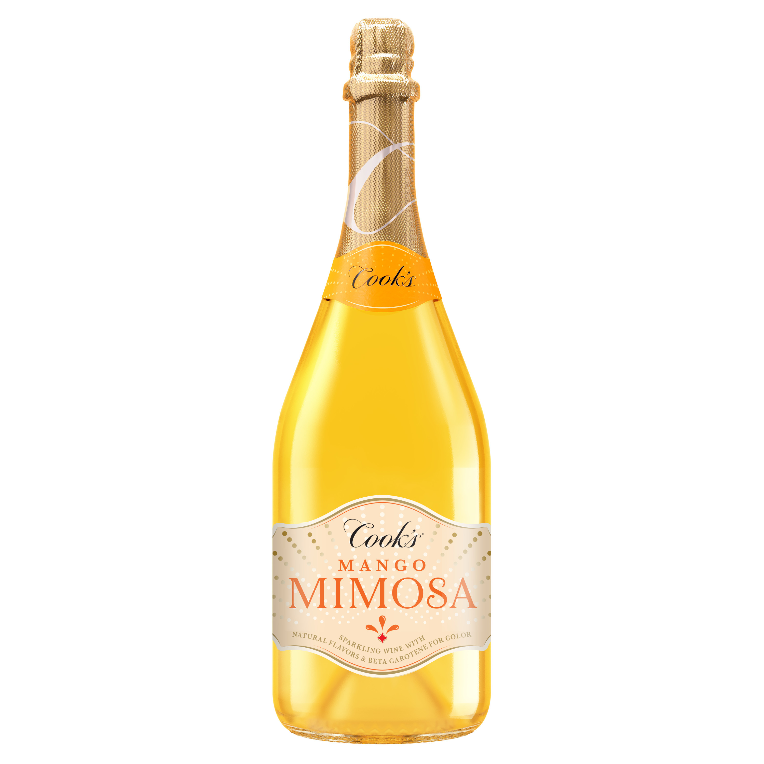 Cook's Mimosa Mango, Sparkling Wine, 750 mL