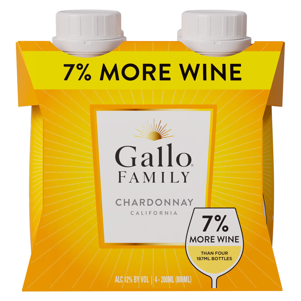 Gallo Family Vineyards Chardonnay Tetra 4pk