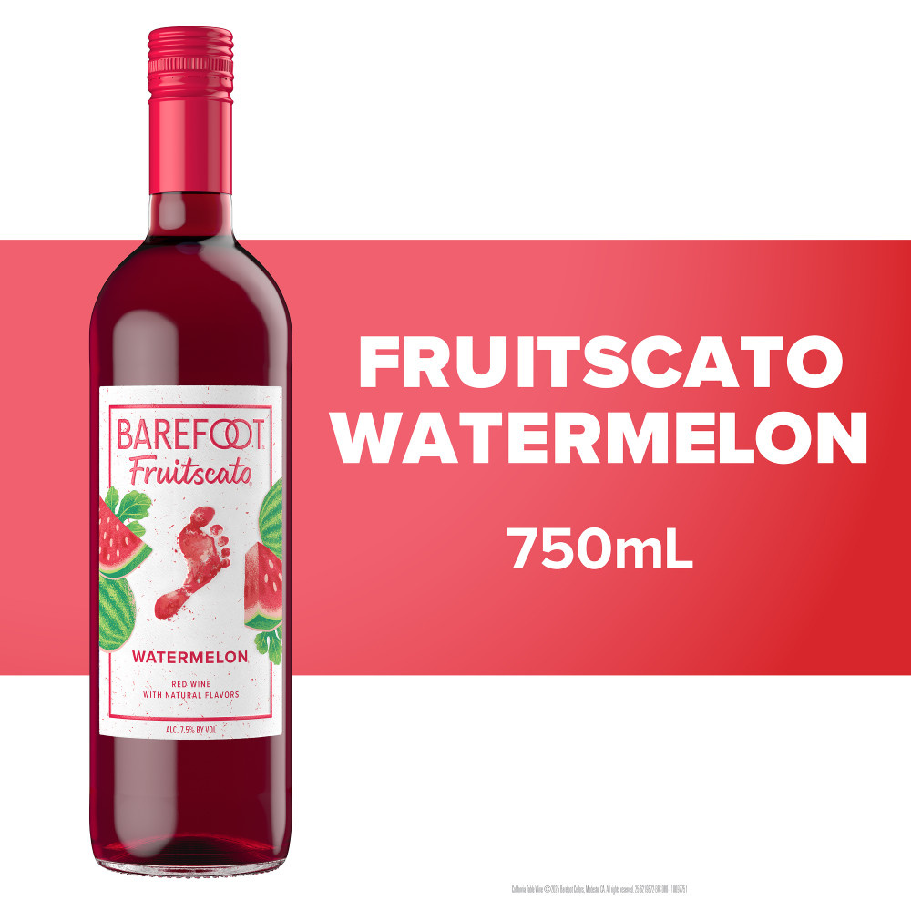 Barefoot Fruitscato Watermelon Sweet Wine 750ml