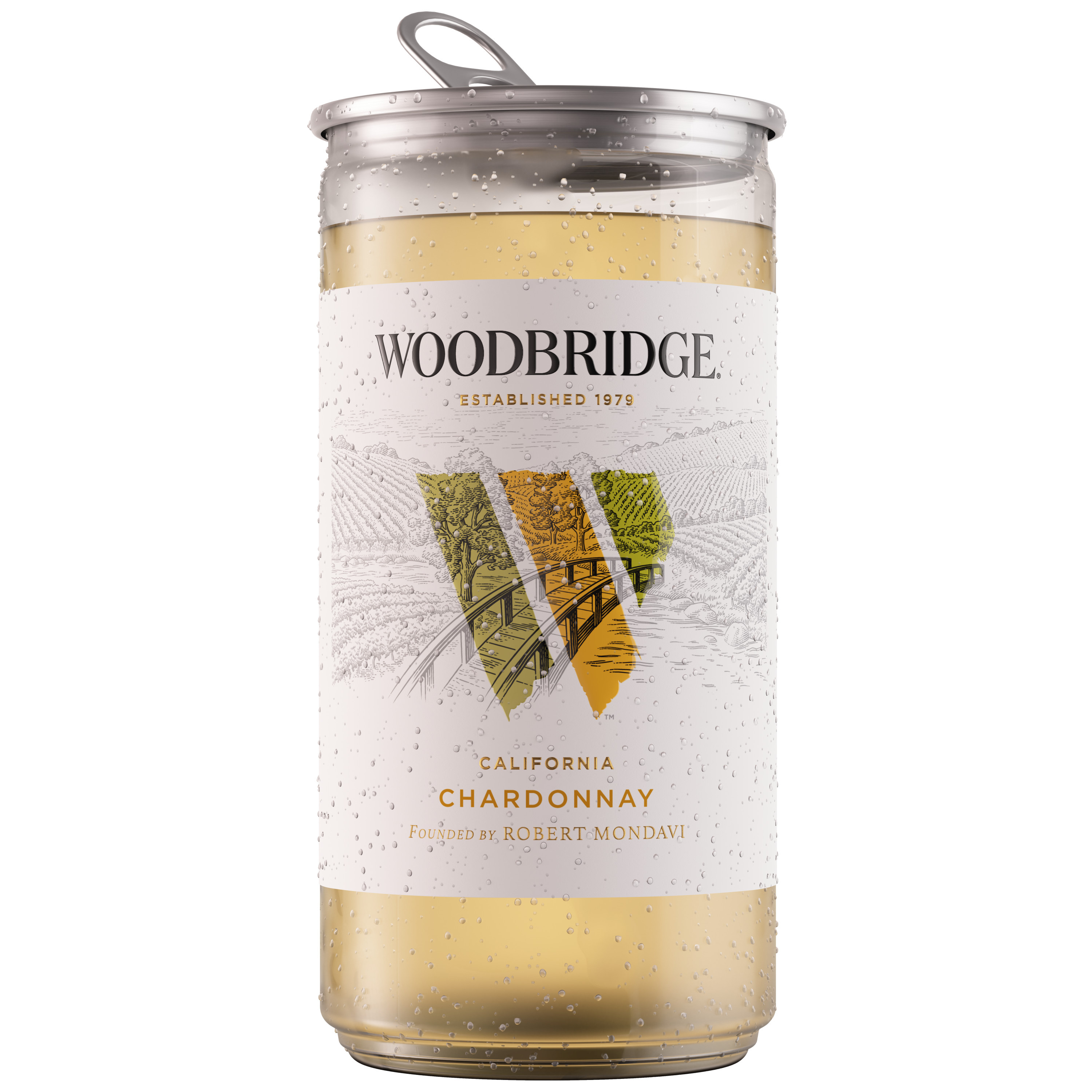 Woodbridge Chardonnay, White Wine, 187 mL
