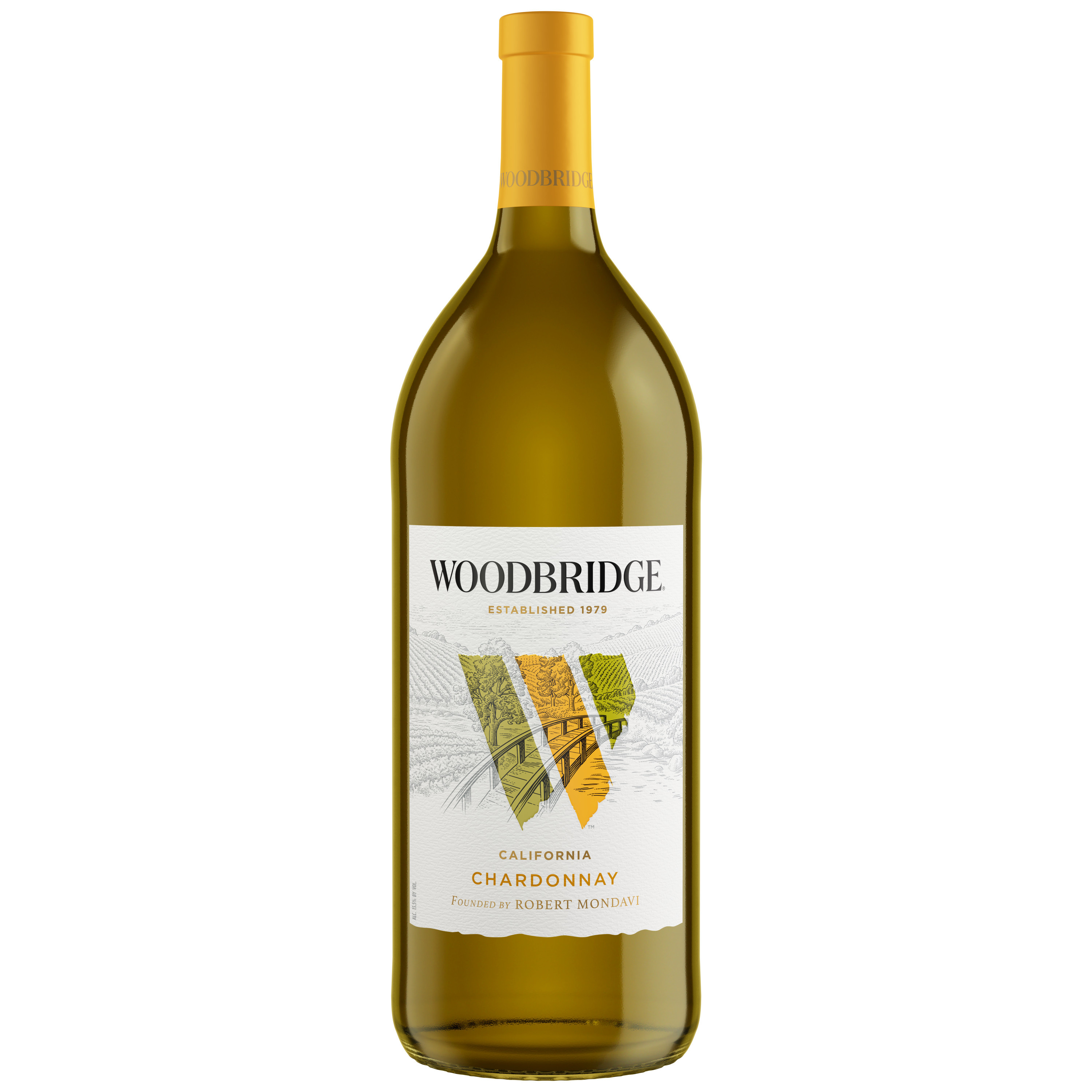 Woodbridge Chardonnay, White Wine, 1.5 L