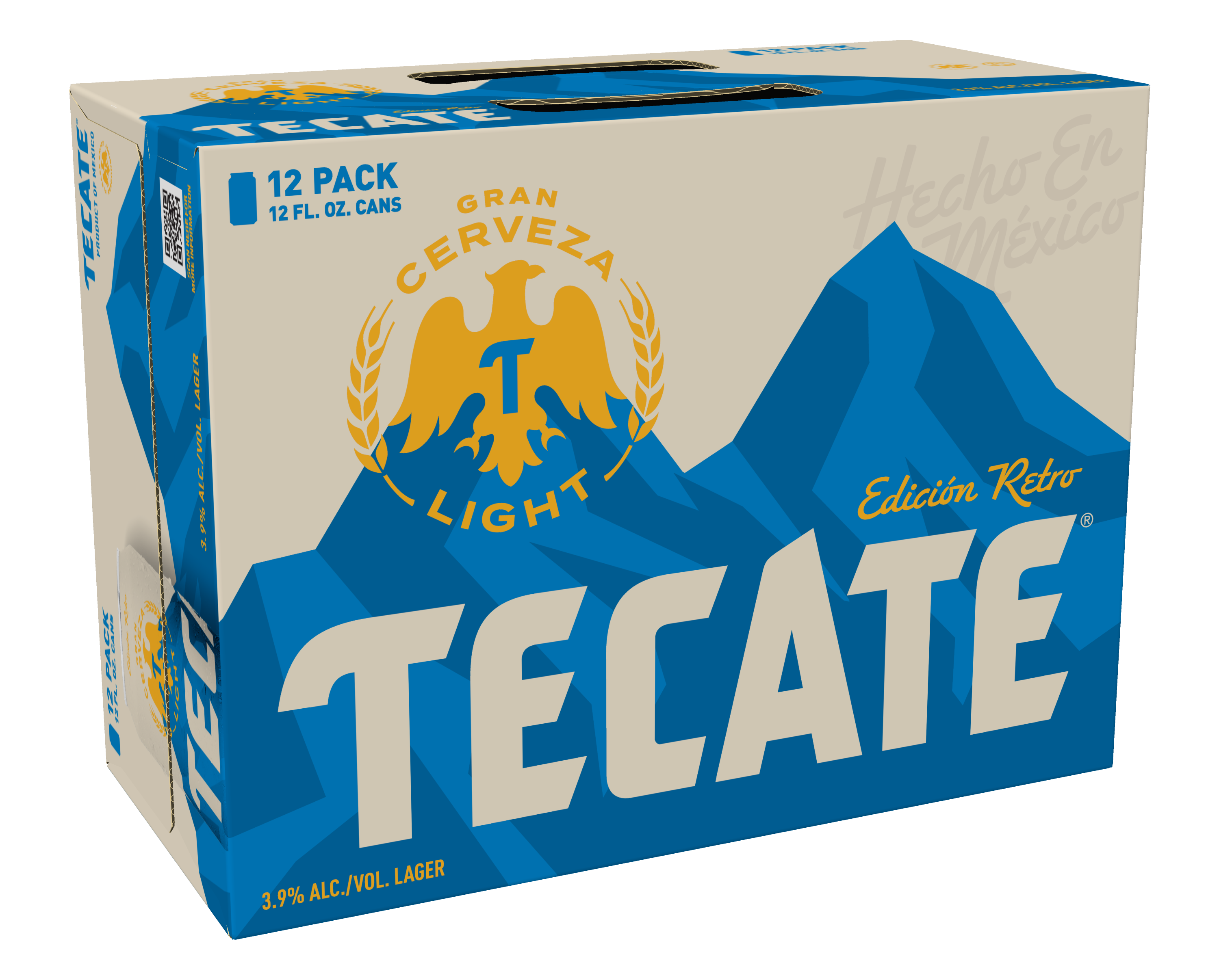 Tecate Light Mexican Lager Beer, 12 Pack, 12 fl oz Cans
