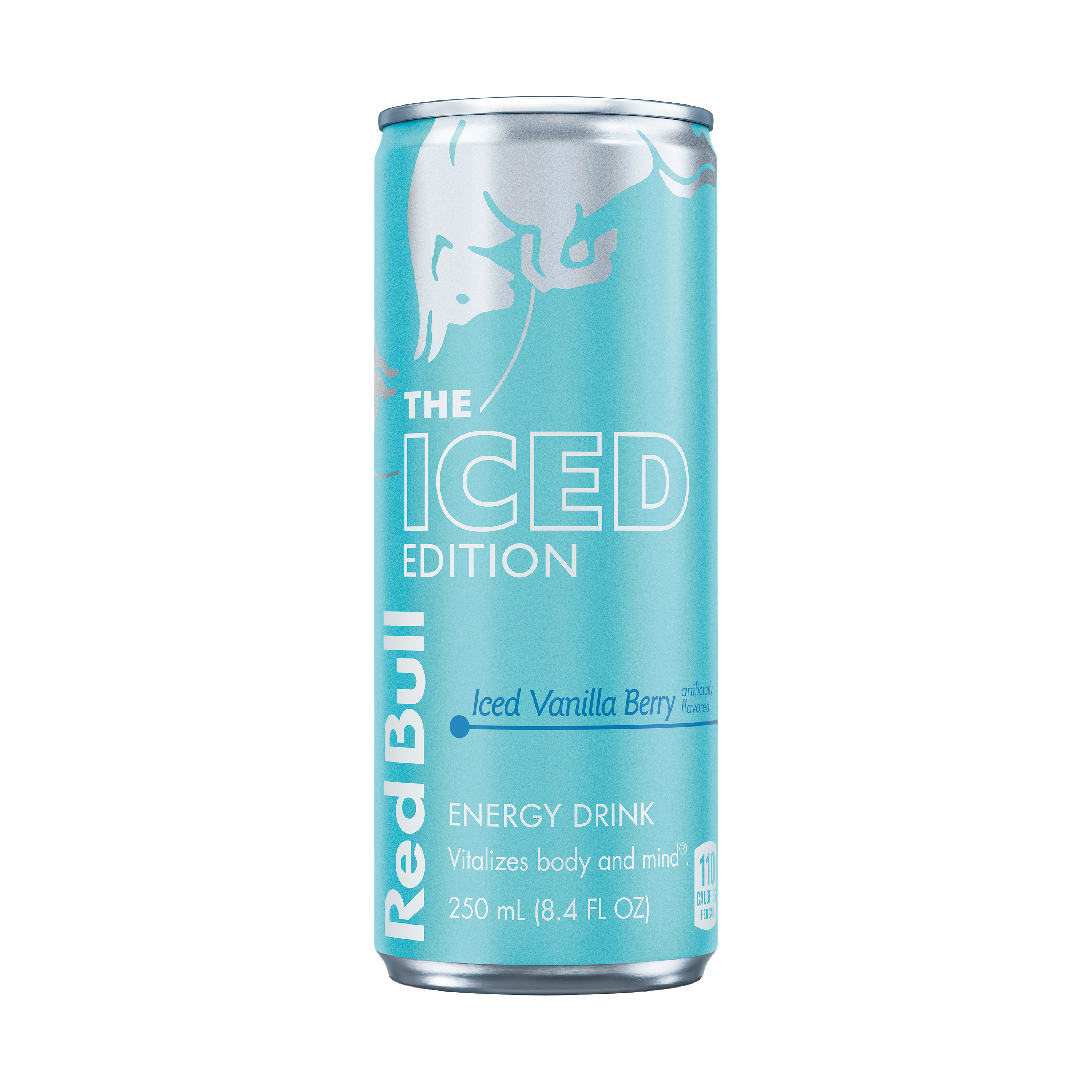 Red Bull Iced Edition Energy Drink, Iced Vanilla Berry, 8.4 fl.oz. can, 80mg Caffeine, Taurine & B Vitamins