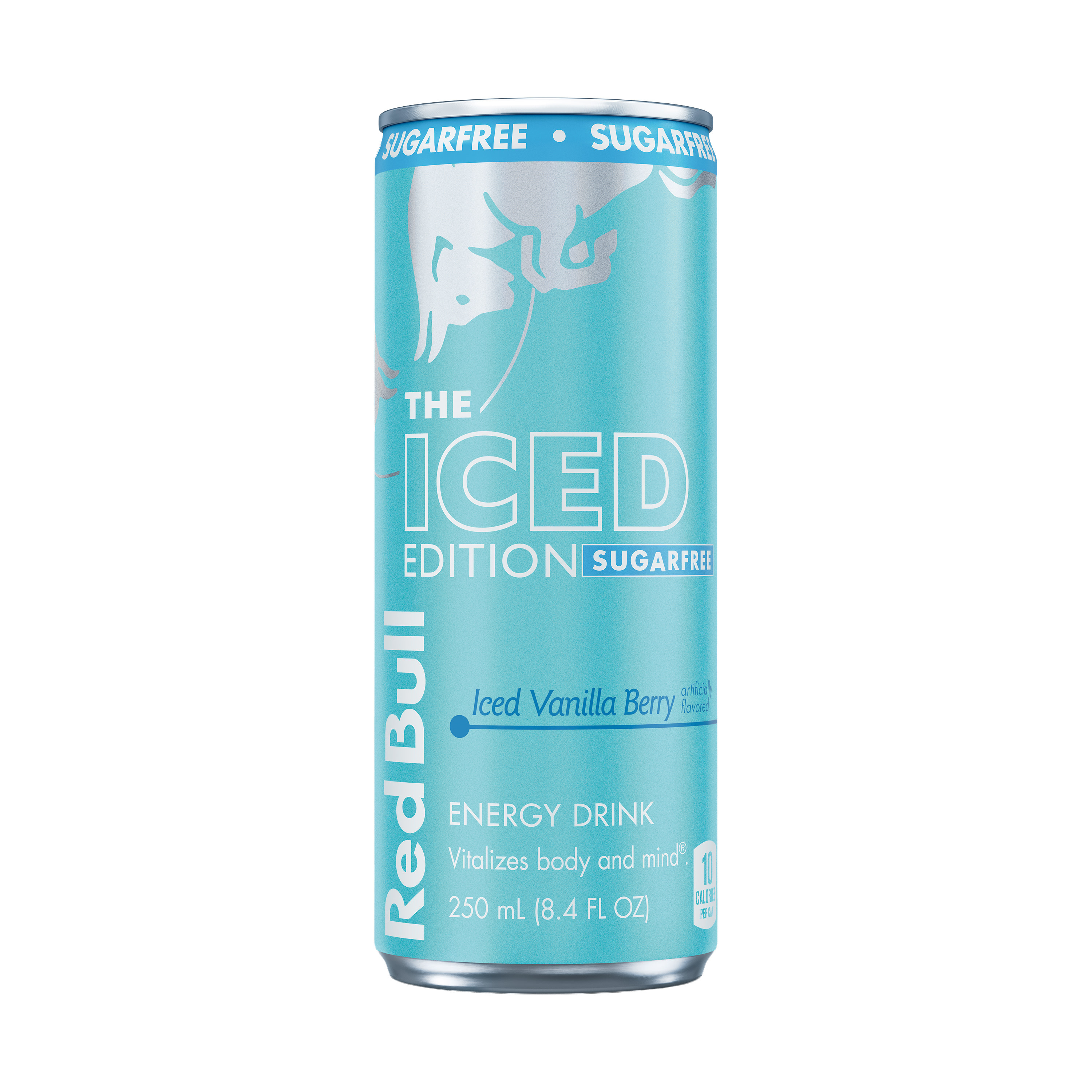 Red Bull Iced Edition Sugarfree Energy Drink, Iced Vanilla Berry, 8.4 fl. oz. can, 80mg Caffeine, Taurine & B Vitamins