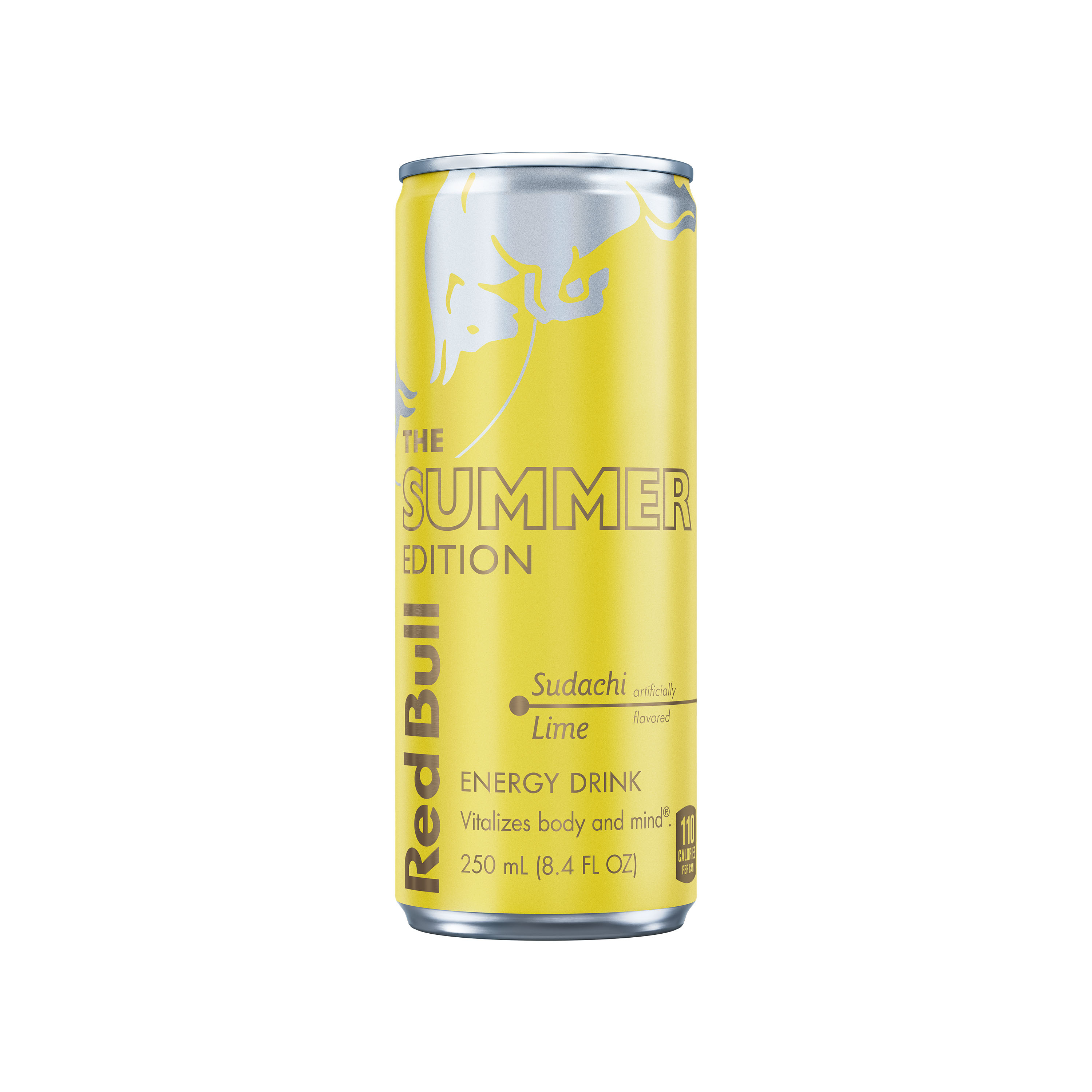 Red Bull Summer Edition Energy Drink, Sudachi Lime, 8.4 fl.oz. Can, 80mg Caffeine, Taurine & B Vitamins