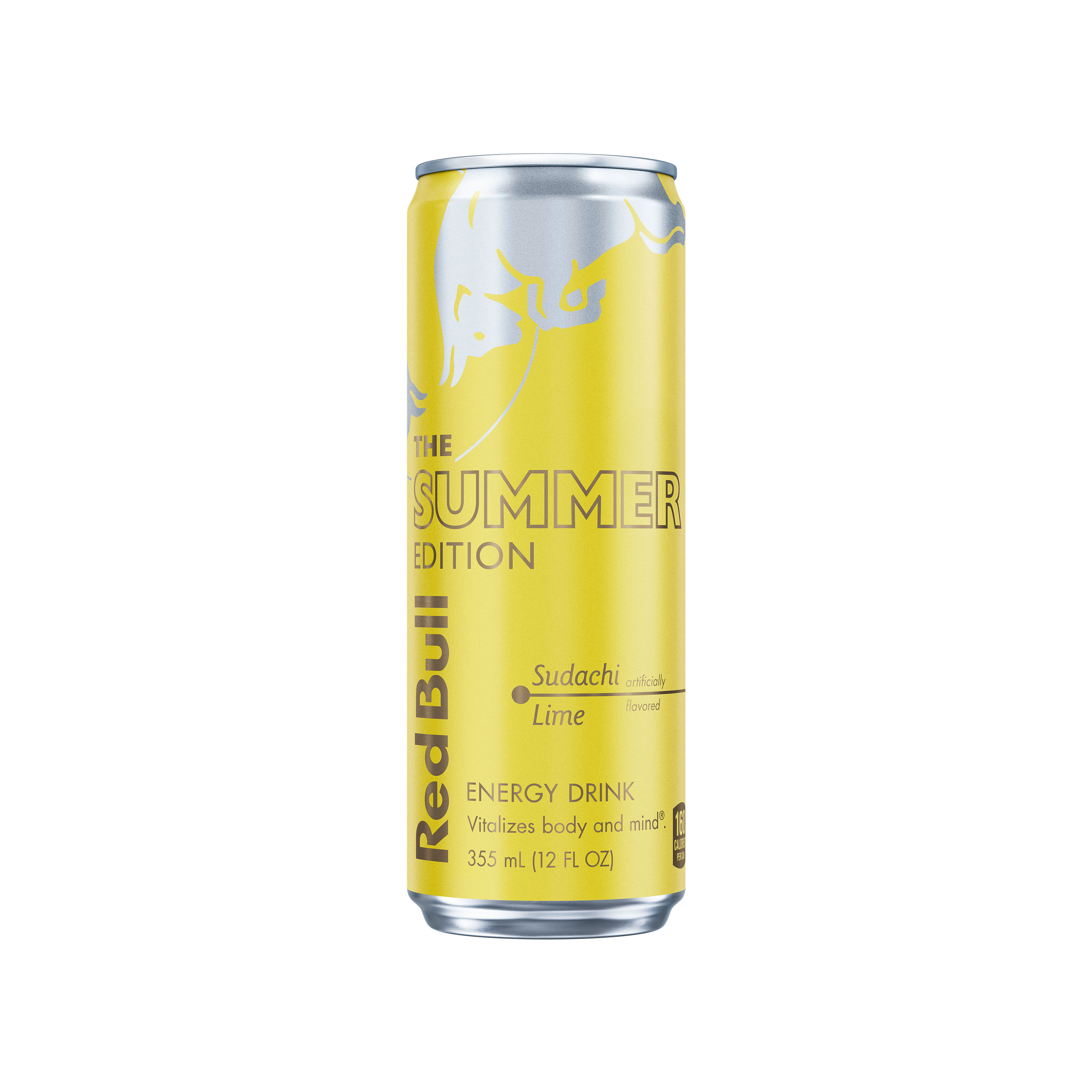 Red Bull Summer Edition Energy Drink, Sudachi Lime, 12 fl. oz. Can, 80mg Caffeine, Taurine & B Vitamins