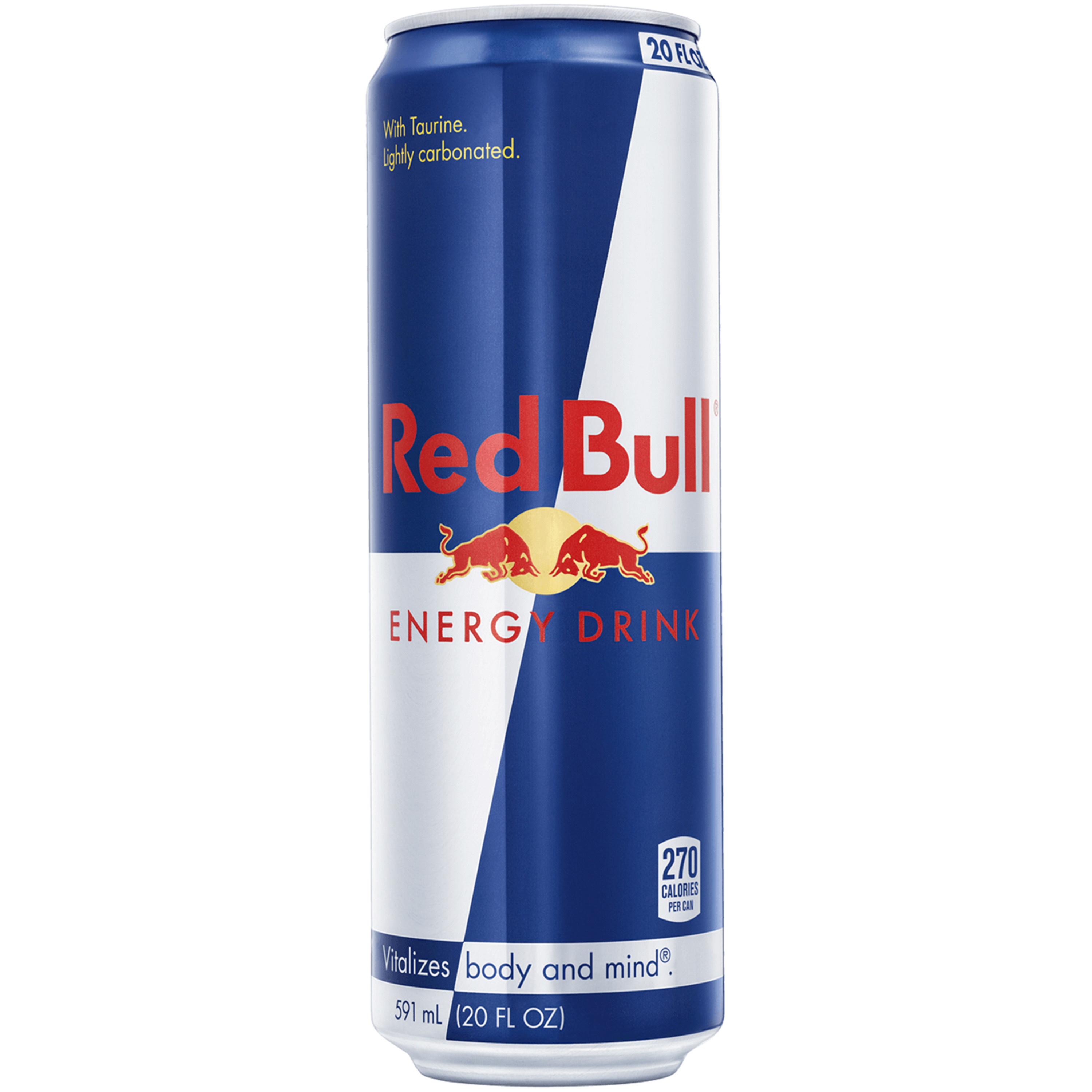 Red Bull Energy Drink, 20 fl. oz. Can, 189mg Caffeine, Taurine & B Vitamins