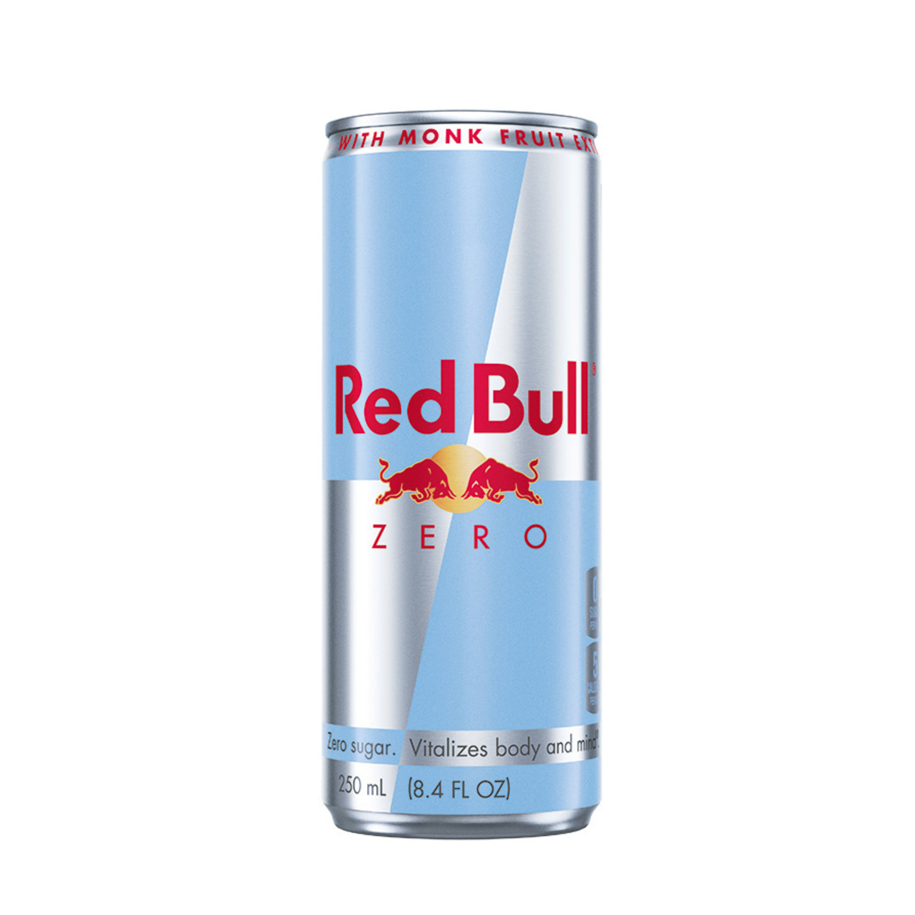 Red Bull Zero Energy Drink, 8.4 fl. oz. Can, Taurine & B Vitamins, 80mg Caffeine, Taurine & B Vitamins