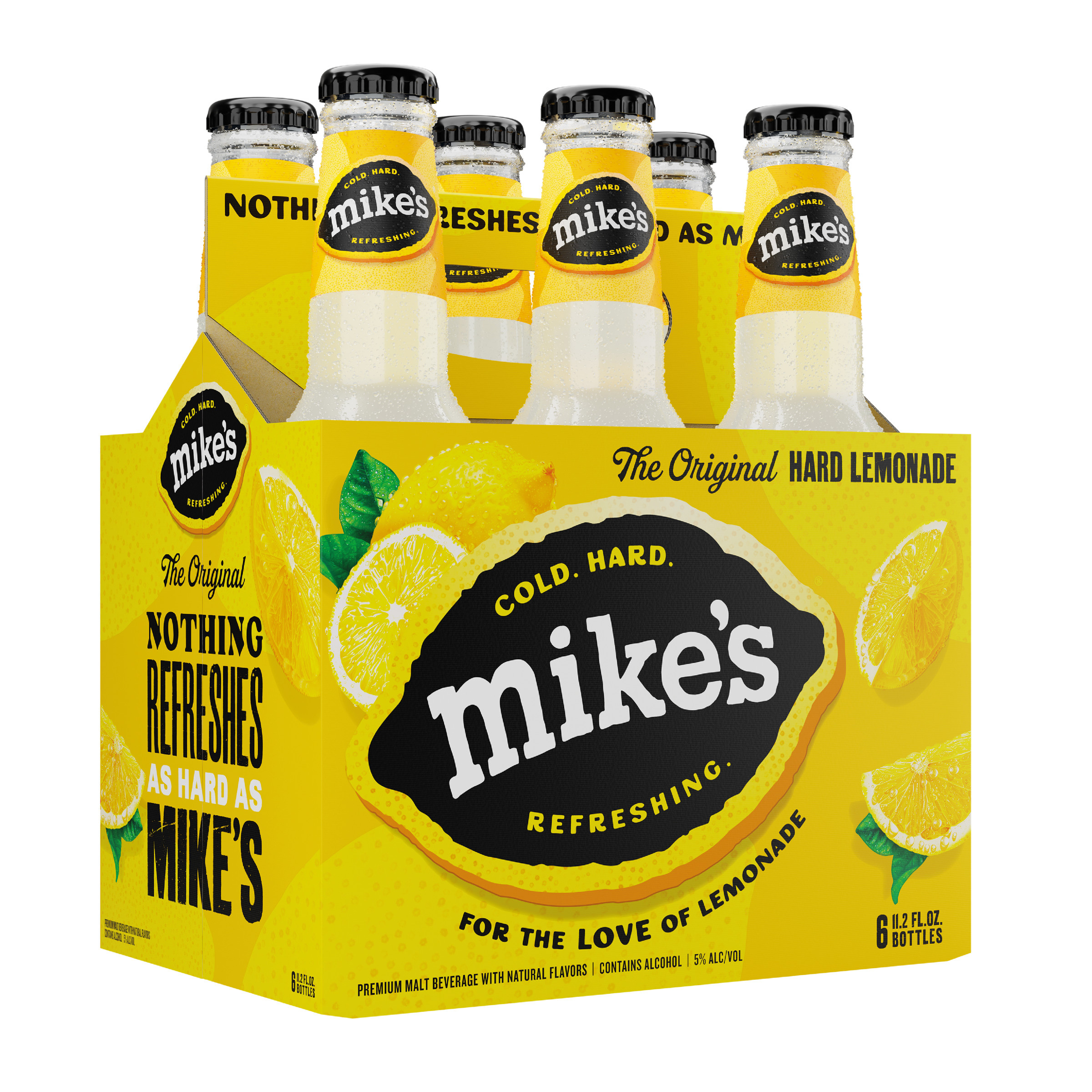 Mike's Hard Lemonade Original, 6 Pack, 11.2 fl oz Bottles, 5% ABV