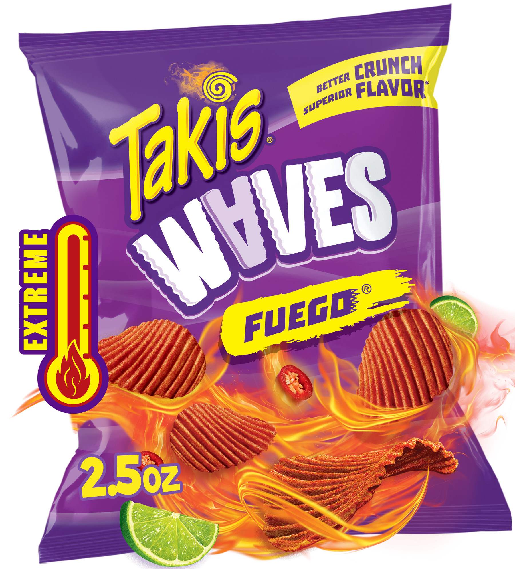 Buy Takis Fuego Waves 2.5 oz Online from 7-Eleven |Fast Delivery