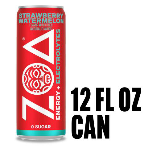 Buy ZOA Energy Drink, Strawberry Watermelon, Zero Sugar, 12 fl oz