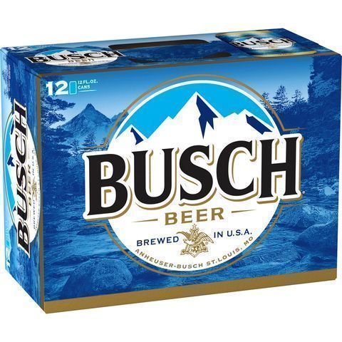 Busch 12 Pack 12oz Can