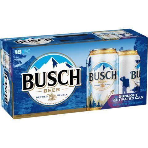 Busch Beer 18 Pack 12oz Can