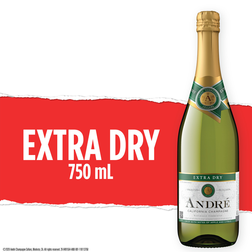 Andre Extra Dry Champagne Sparkling Wine 750ml