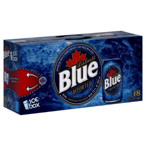 Labatt Blue 18 Pack 12oz Can