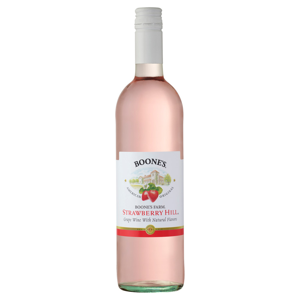 Boone's Farm Strawberry Hill Strawberry Flavored Wine 750ml