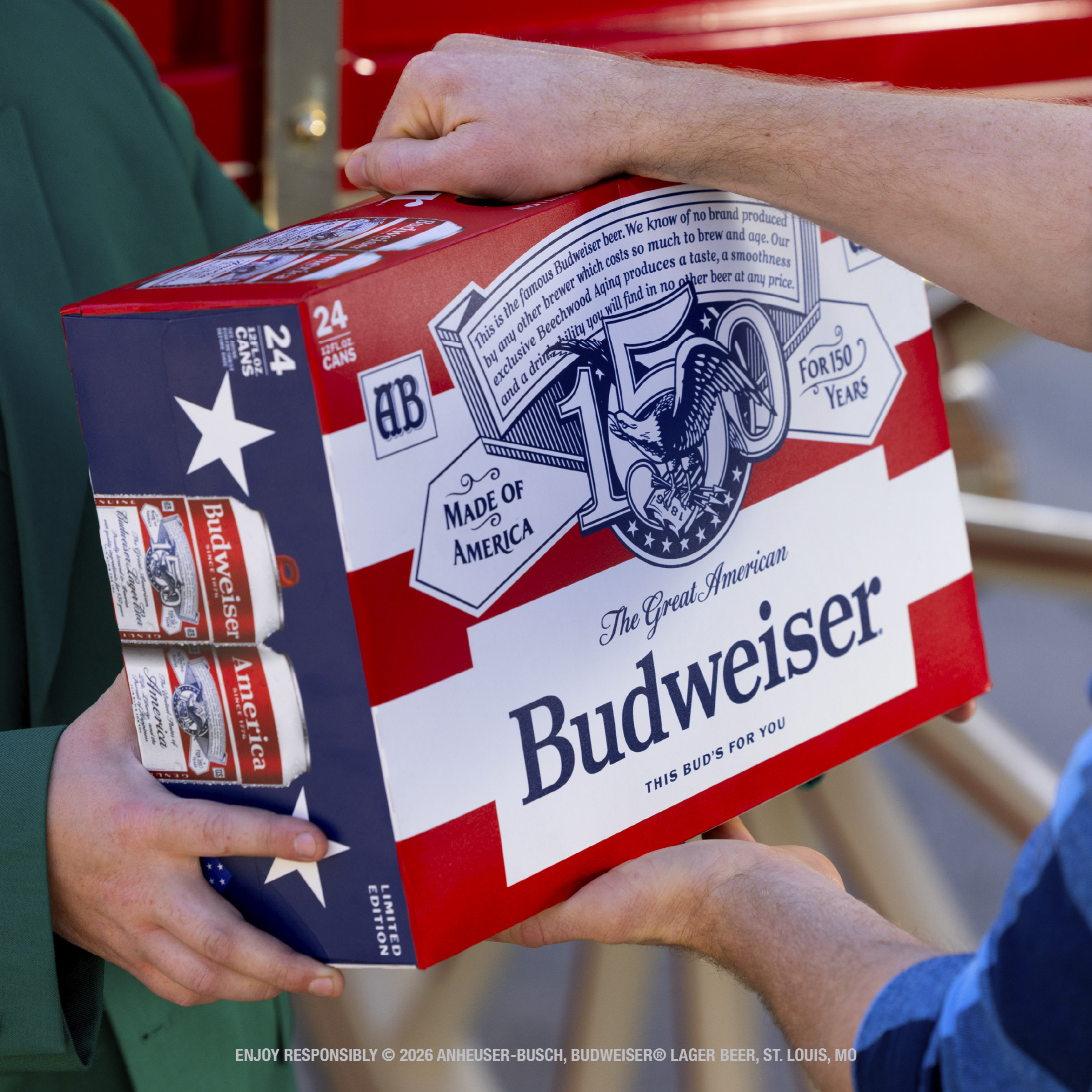 Buy Budweiser American Lager Beer 12 Pack, 12 fl oz Cans Online