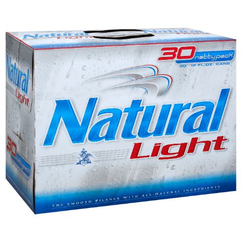 Natural Light 30 Pack 12oz Can