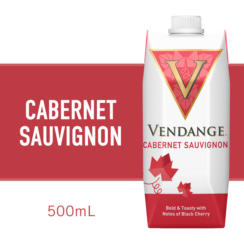 Vendange Cabernet Sauvignon Red Wine 500ml Tetra