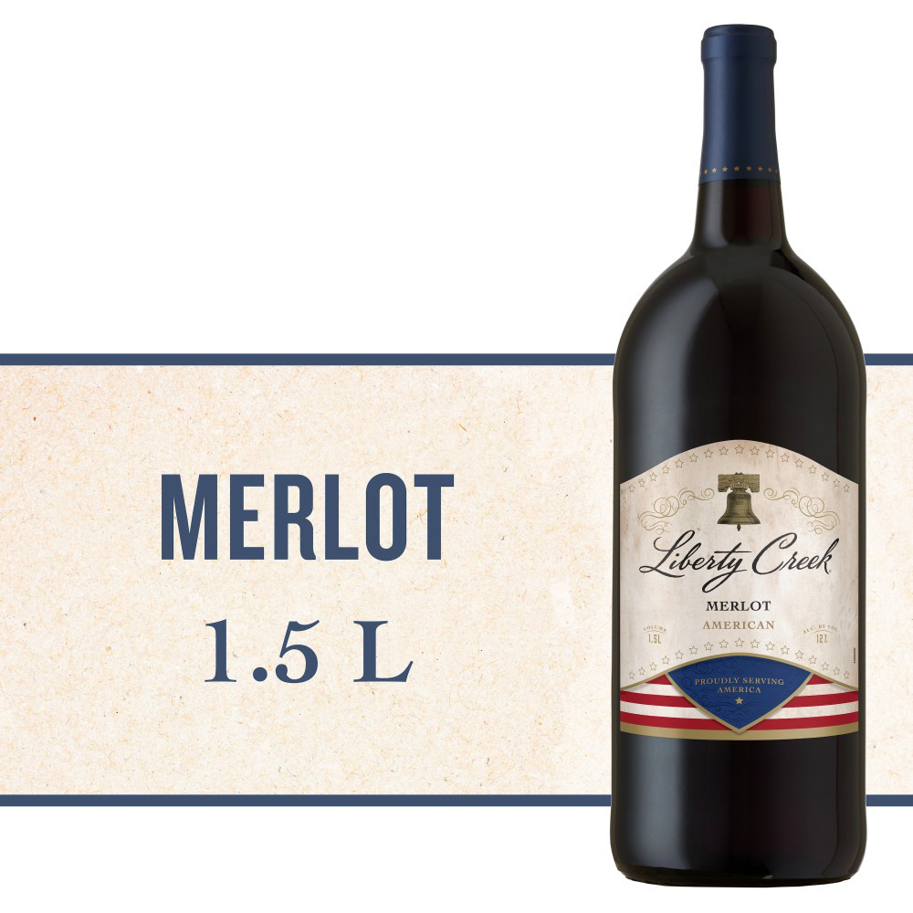 Liberty Creek Vineyards Merlot Red Wine 1.5L