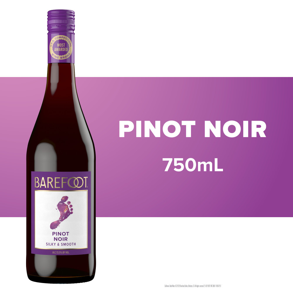 Barefoot Cellars Pinot Noir Red Wine 750ml