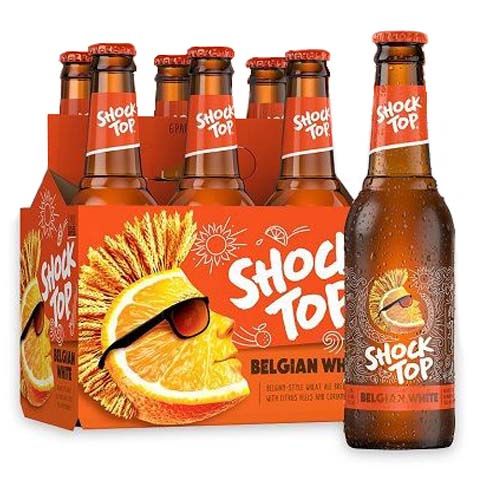 Shock Top Belgian White Ale 6 Pack 12oz Bottle
