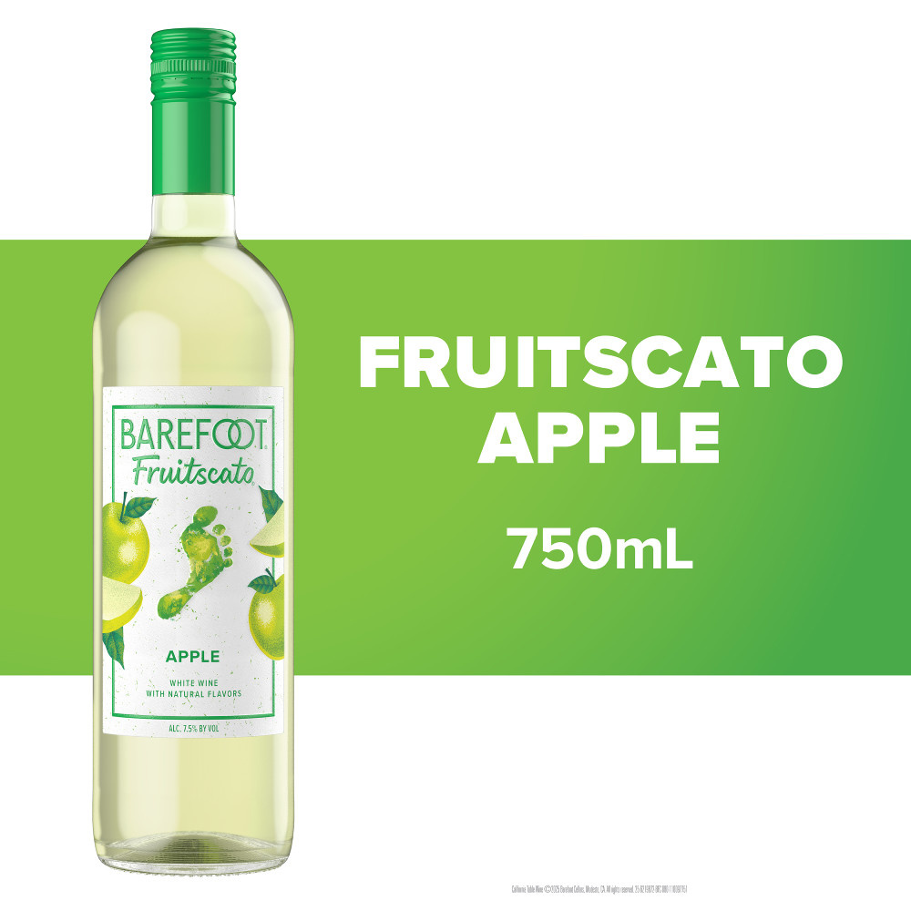 Barefoot Fruitscato Apple Sweet Wine 750ml