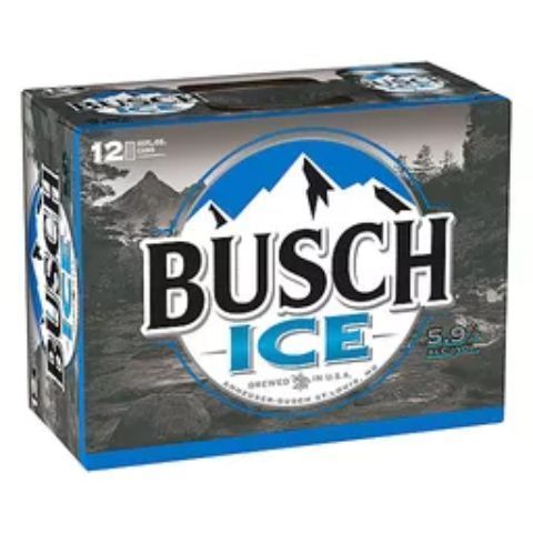 Busch Ice 12 Pack 12oz Can