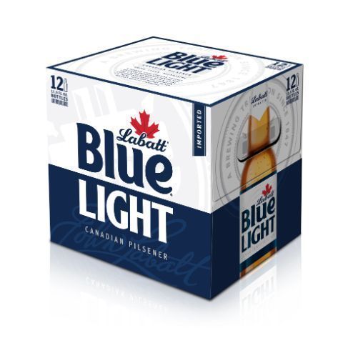 Labatt Blue Light 12 Pack 11.5oz Bottles