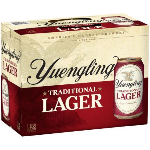 Yuengling Lager 12 Pack 12oz Can