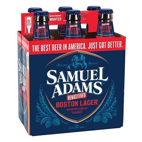 Sam Adams Boston Lager 6 Pack 12oz Bottle