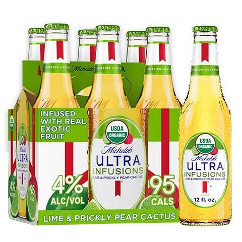 Michelob Ultra Lime Cactus 6 Pack 12oz Bottle