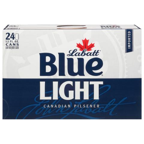 Labatt Light 24 Pack 12oz Can