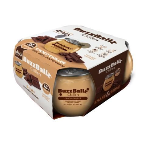 Buy BuzzBallz Peach Chiller 187ml Online from 7-Eleven |Fast