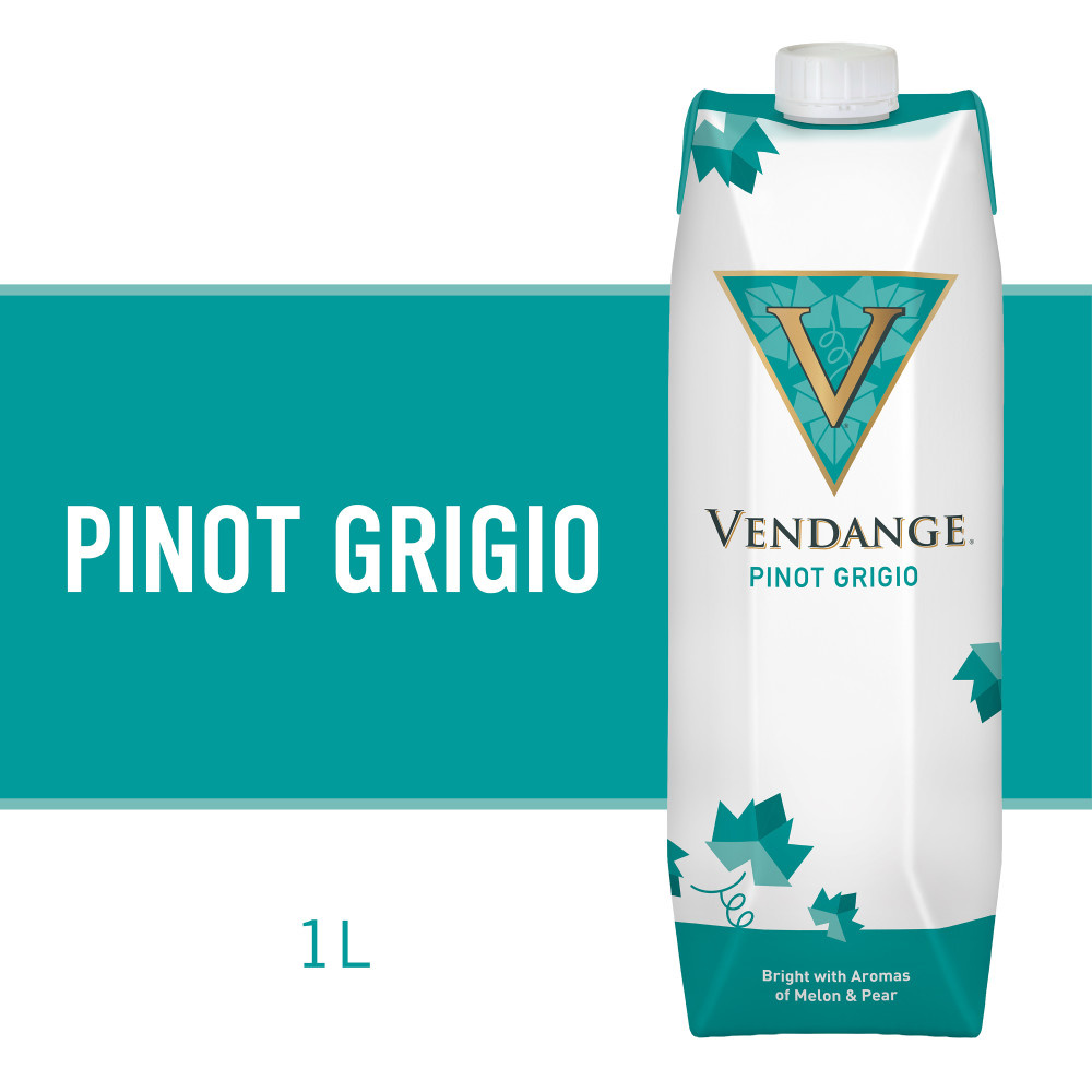 Vendange Pinot Grigio White Wine Box 1L