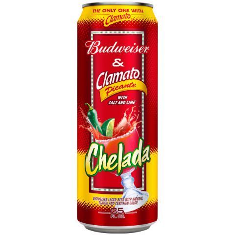 Budweiser Clamato Picante 25oz Can
