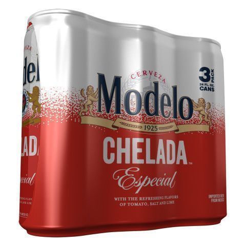 Modelo Especial Chelada Flavored Beer 3 Pack 24oz Can