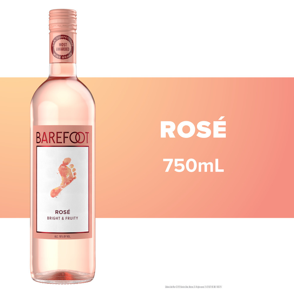 Barefoot Cellars Rosé Wine 750ml