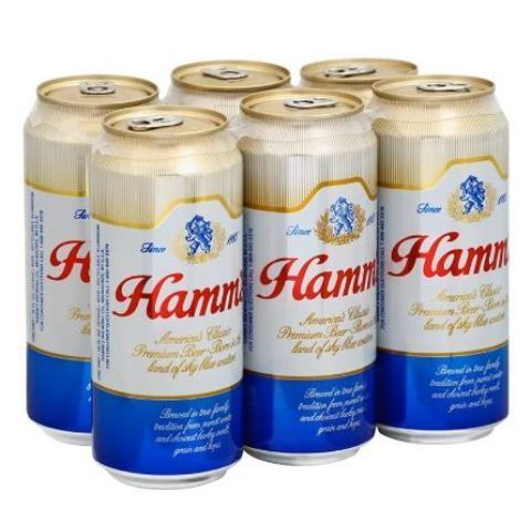 Hamms 6 Pack 16oz Can