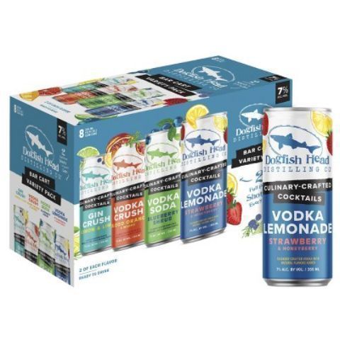Dogfish Head Bar Cart Variety 8 Pack 12oz Cans