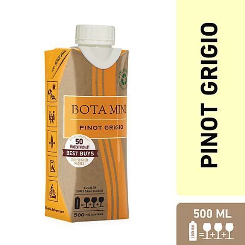Bota Box Mini Pinot Grigio 500ml