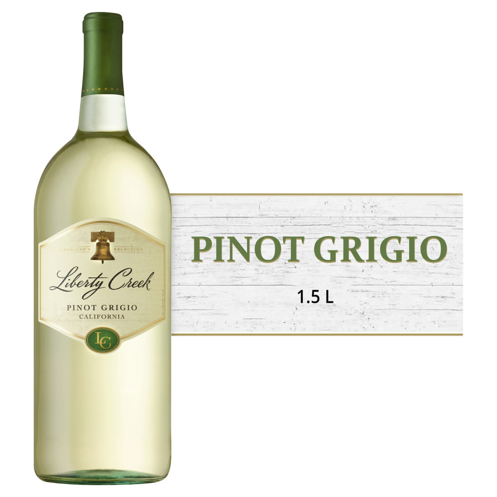 Liberty Creek Vineyards Pinot Grigio White Wine 1.5L