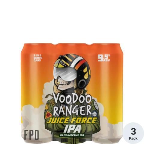 New Belgium Voodoo Ranger Juice Force IPA 3 Pack 19.2oz Can