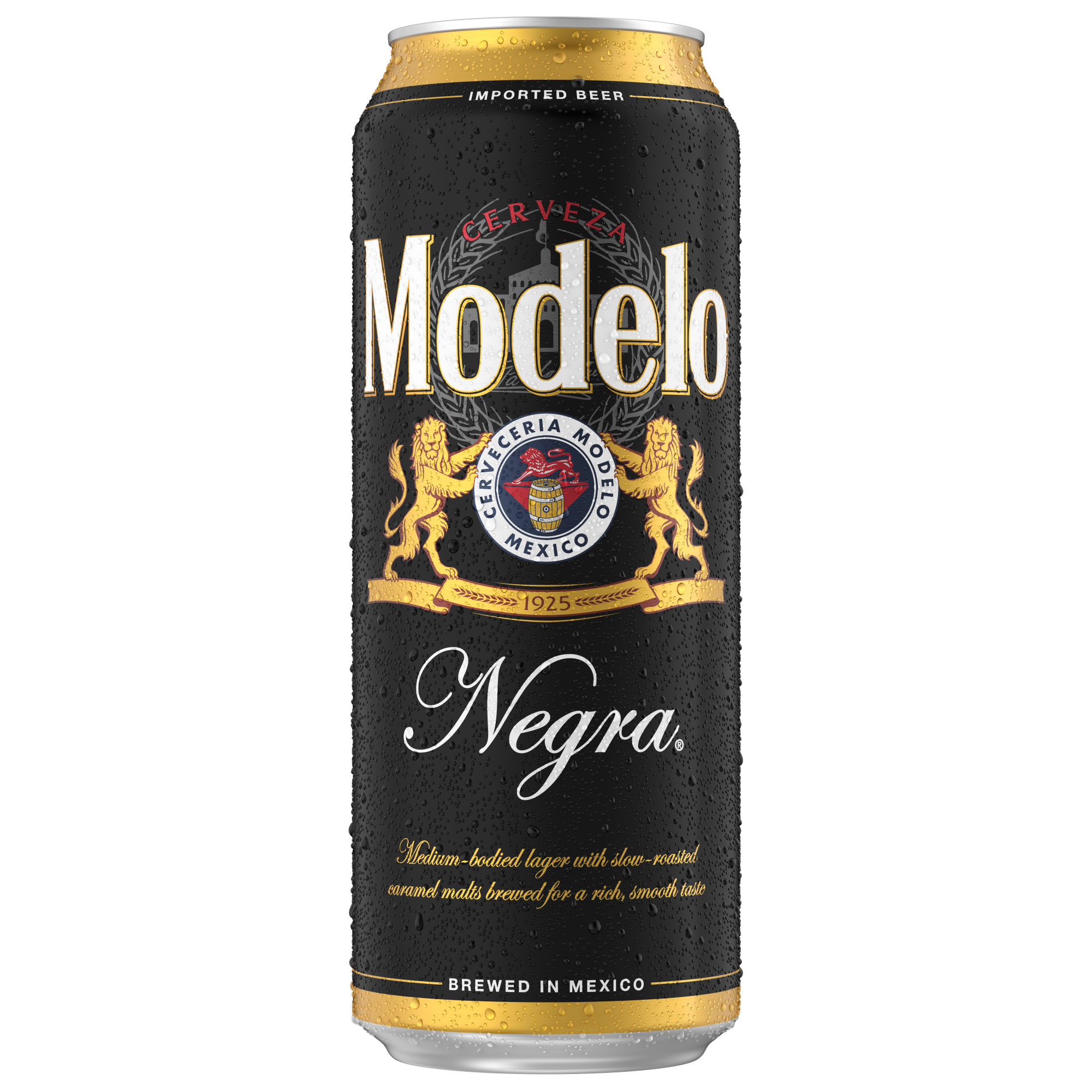 Modelo Negra Amber Lager Mexican Import Beer, 24 fl. oz. Can, 5.4% ABV