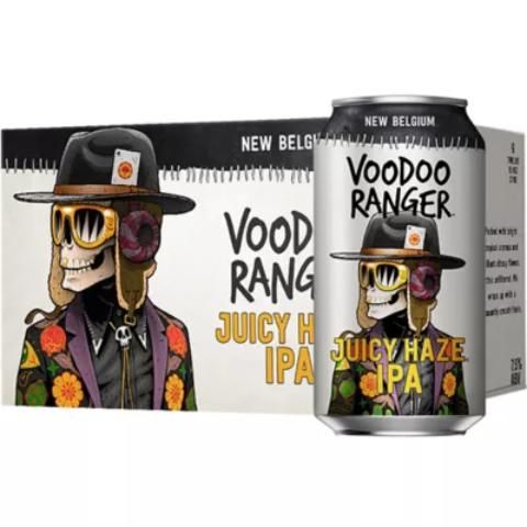 New Belgium Voodoo Ranger Juicy Haze IPA 6 Pack 12oz Can