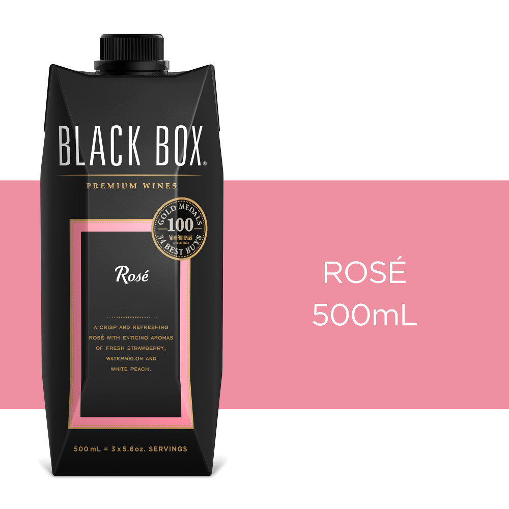 Black Box Rosé Wine 500ml Tetra